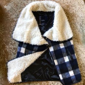 Faux fur vest
